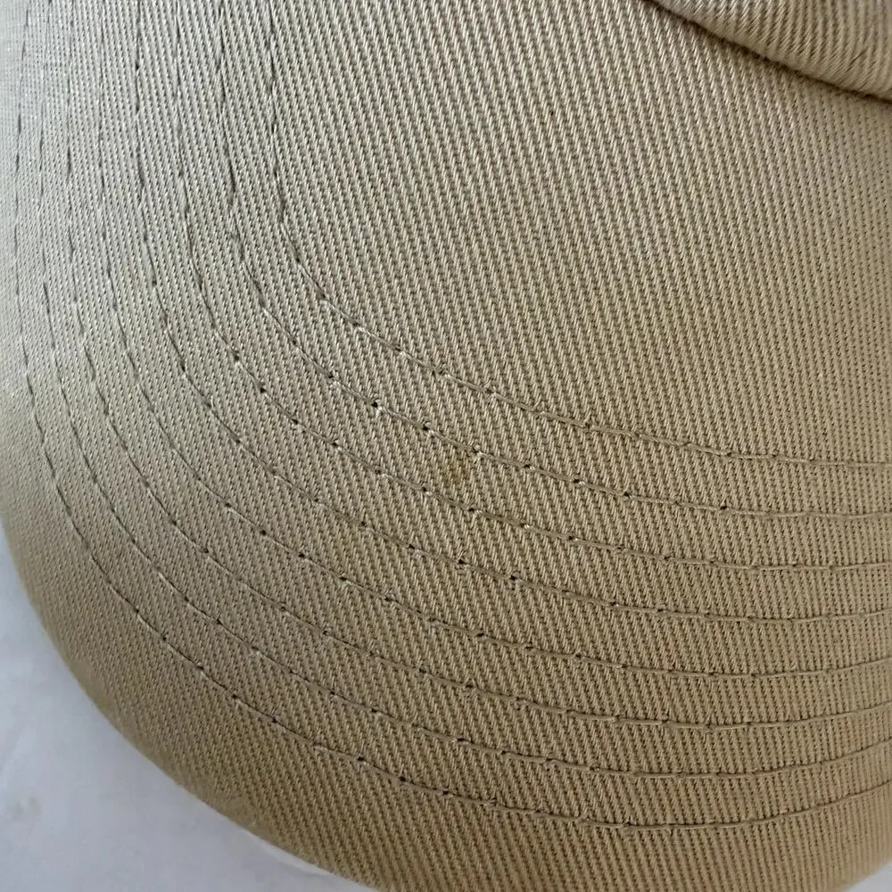 LIFE IS GOOD logo tan baseball hat.  Smile face on back.‎